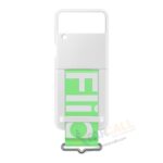 Samsung Z Flip 3 Silicone Cover with Strap - Image 4