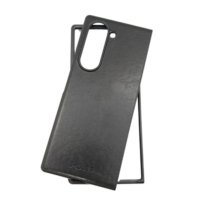 Samsung Z Fold 6 J-Case Leather Case - Image 2