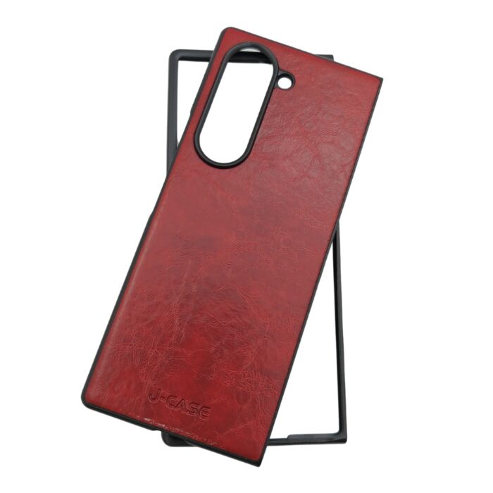 Samsung Z Fold 6 J-Case Leather Case - Image 4