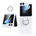 Silicone Cover With Ring for Samsung Z Flip 5