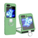 Silicone Cover With Ring for Samsung Z Flip 5 - Image 5
