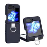Silicone Cover With Ring for Samsung Z Flip 5 - Image 2