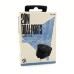 Tecno 20W Dual Ports Omni-HUB Power Adapter U20D