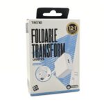 Tecno Foldable Transform Charger with Cable U100TKB (UK)