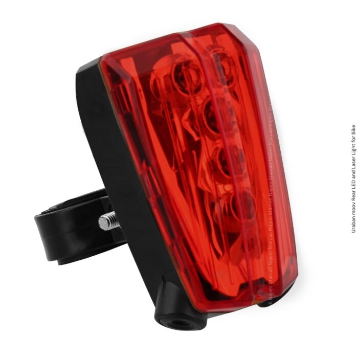Uraban moov Rear LED and Laser Light for Bike - Image 3