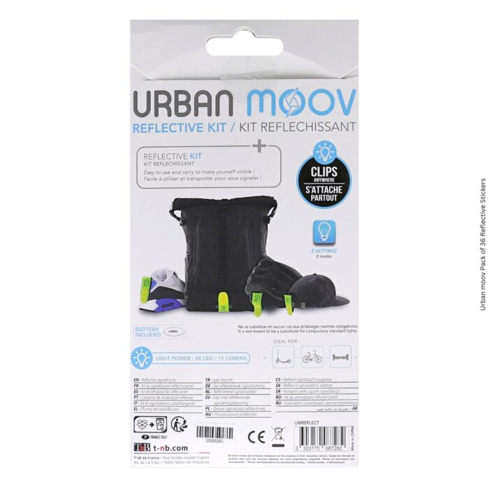 Urban moov Pack of 36 Reflective Stickers - Image 6