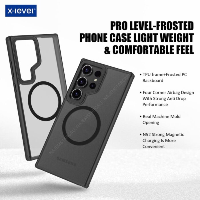 X-Level Magnet Armor Case for Samsung S24 Ultra | S24 Plus | S24 - Image 7