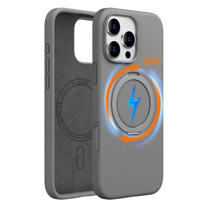 X-Level Magnet Fluid Skin Case for iPhone 16 Pro - Image 2