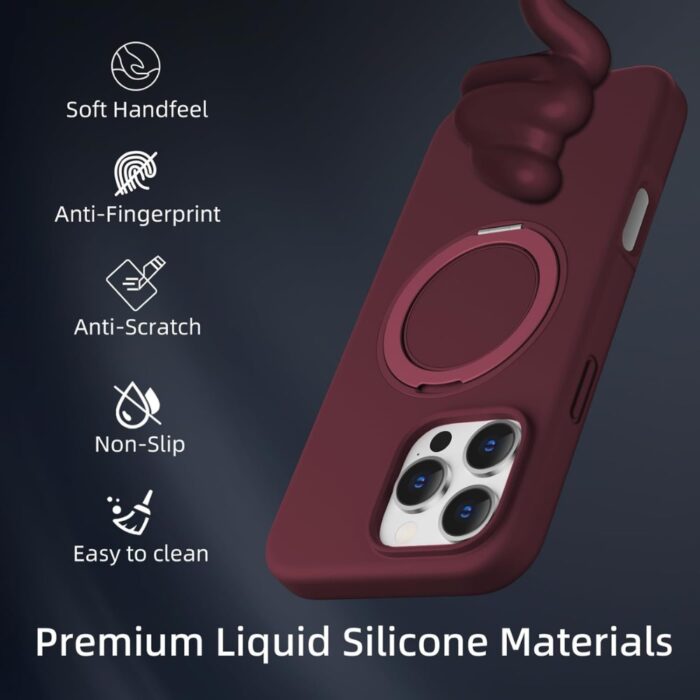 X-Level Magnet Fluid Skin Case for iPhone 16 Pro - Image 5
