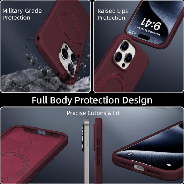 X-Level Magnet Fluid Skin Case for iPhone 16 Pro - Image 6