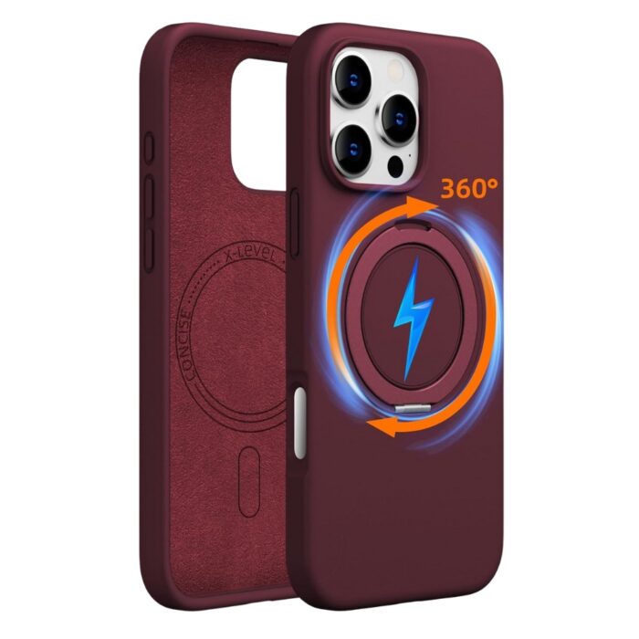 X-Level Magnet Fluid Skin Case for iPhone 16 Pro - Image 3
