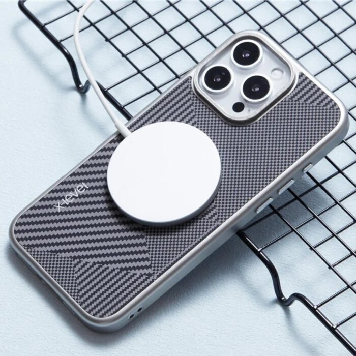 X-Level Magnet Rhombus Collection Case for iPhone 16 Pro Max - Image 2