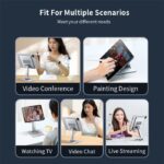 XUNDD XDHO-027 Rotation Foldable Desktop Holder Tablet Stand - Image 5