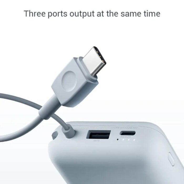Xiaomi Power Bank 10000mAh Pocket Edition with cable - Image 3