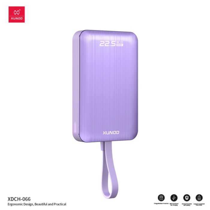 Xundd 22.5W Magnetic Power Bank With Cable 10000mAh XDCH-066 - Image 2