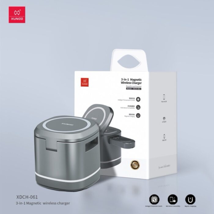 Xundd 3 in 1 Magnetic Wireless Charger XDCH-061 - Image 4