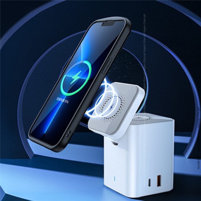 Xundd 4 in 1 XDCH-041 Magnetic Wireless Desktop Charger - Image 2