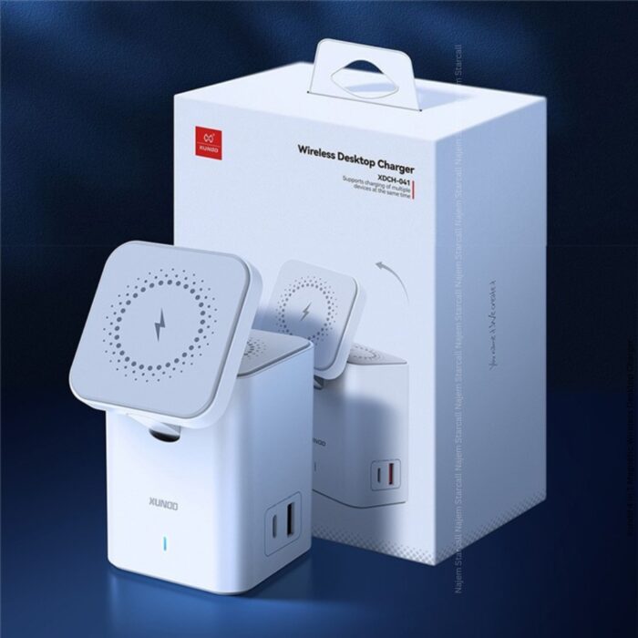 Xundd 4 in 1 XDCH-041 Magnetic Wireless Desktop Charger - Image 6
