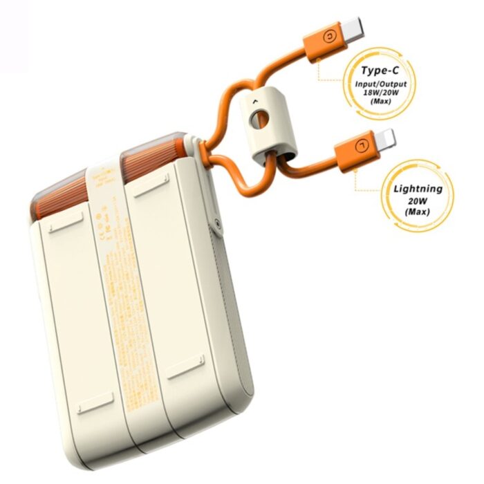 Xundd Fast Charge Power Bank with Dual Cables - Image 5