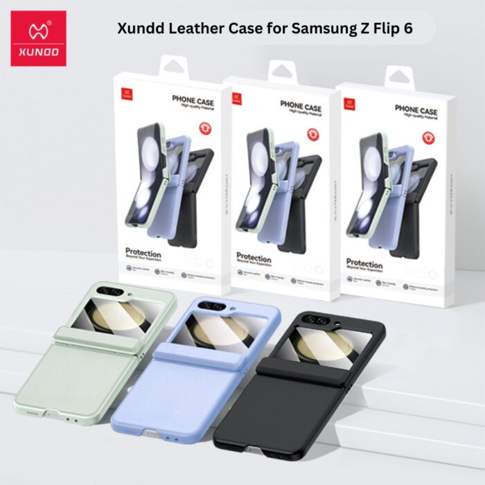 Xundd Leather Case for Samsung Z Flip 6 - Image 6