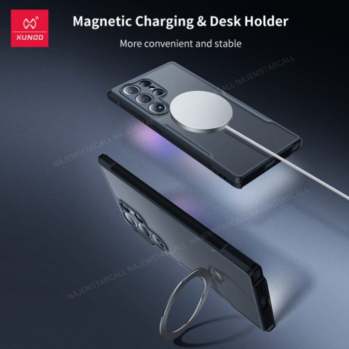 Xundd Magnetic Holder Case for Samsung S24 Plus - Image 2