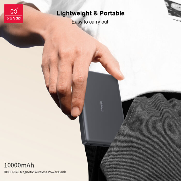 Xundd Magnetic Wireless Power Bank 10000mAh XDCH-078 - Image 5