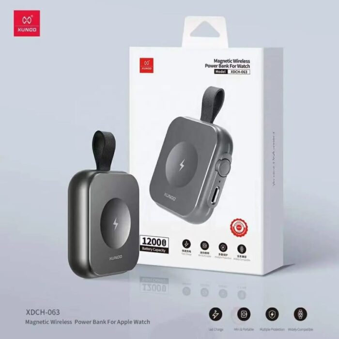 Xundd Magnetic Wireless Power bank for Apple Watch - Image 5