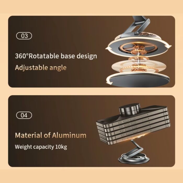 Xundd Multifunctional Metal Desktop Stand XDHO-035 - Image 6