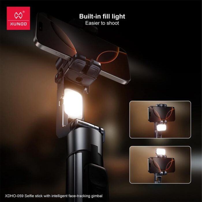 Xundd XDHO-059 Gimbal Stabilizar Selfie Stick - Image 3