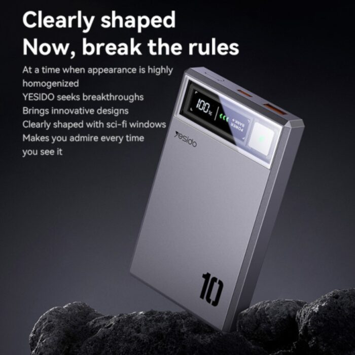Yesido 10000mAh PD20W Magnetic Wireless Power Bank YP61 - Image 3