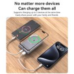 Yesido 10000mAh PD20W Magnetic Wireless Power Bank YP61 - Image 8
