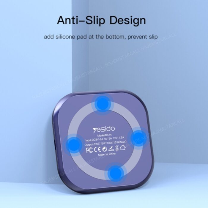Yesido Desktop Wireless Charger DS14 - Image 7