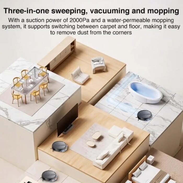 Yesido EC22 Robot Vaccum Cleaner - Image 3
