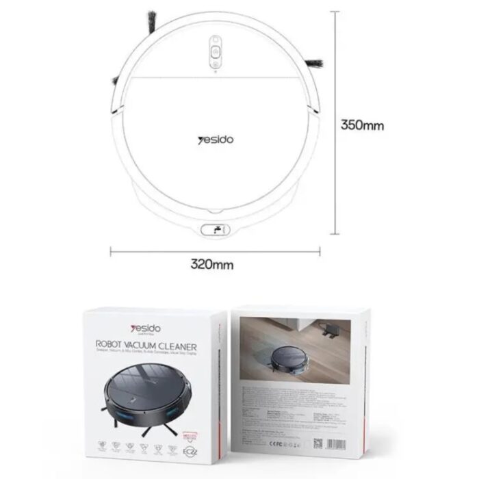 Yesido EC22 Robot Vaccum Cleaner - Image 7