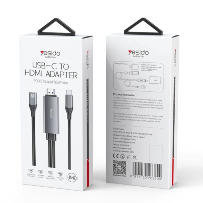 Yesido HM01 USB-C to HDMI Adapter - Image 4