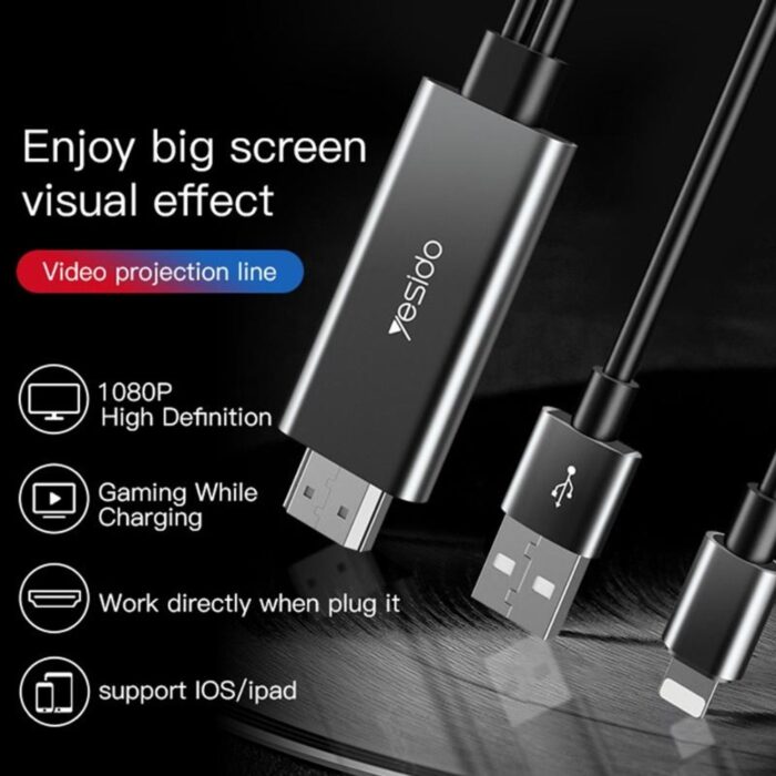 Yesido HM04 Lightning to HDMI Adapter - Image 2