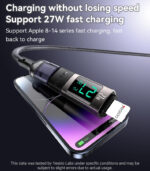 Yesido Lightning to USB-C Digital Adapter 27W GS25 - Image 5