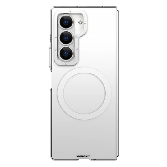 YoungKit Magnetic Transparent Case for Samsung Z Fold 6 - Image 3