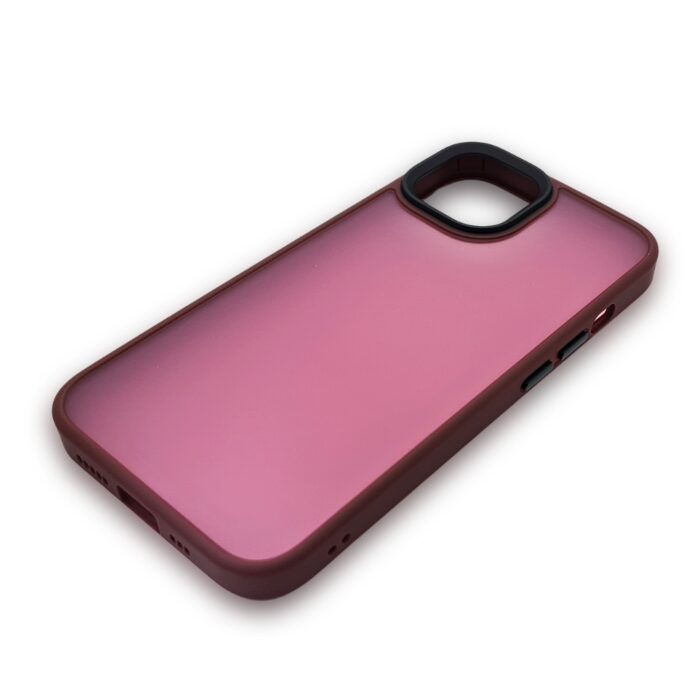 iPhone 14 Plus Dikex Transparent Frosted Case - Image 4