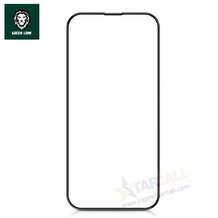 iPhone 14 Pro Green Lion 3D Curved Pro 9H Tempered Glass - Image 5