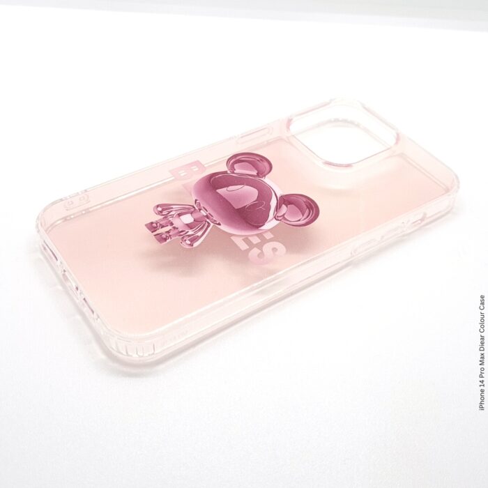 iPhone 14 Pro Max DIER.COLOUR Transparent Bear Case - Image 2
