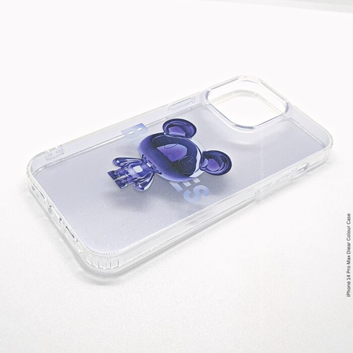 iPhone 14 Pro Max DIER.COLOUR Transparent Bear Case - Image 3