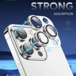 iPhone 14 Pro and Pro Max Green Lion Camera Lens Pro Protector - Image 2