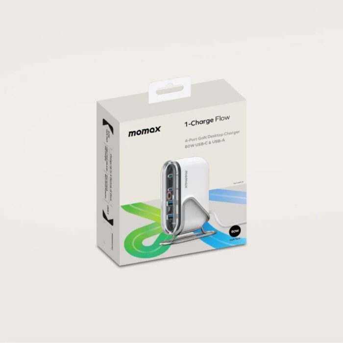 momax 1-Charge Flow 4-Port GaN Charger 80W - Image 4