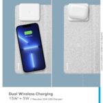 momax Q Mouse Pad 3 2 in 1 Wireless Charging Mouse Pad - Image 6