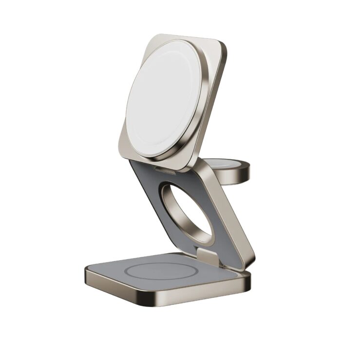 momax Q2.Mag Go 25W Qi2 3-in-1 Magnetic Wireless Charging Stand - Image 10