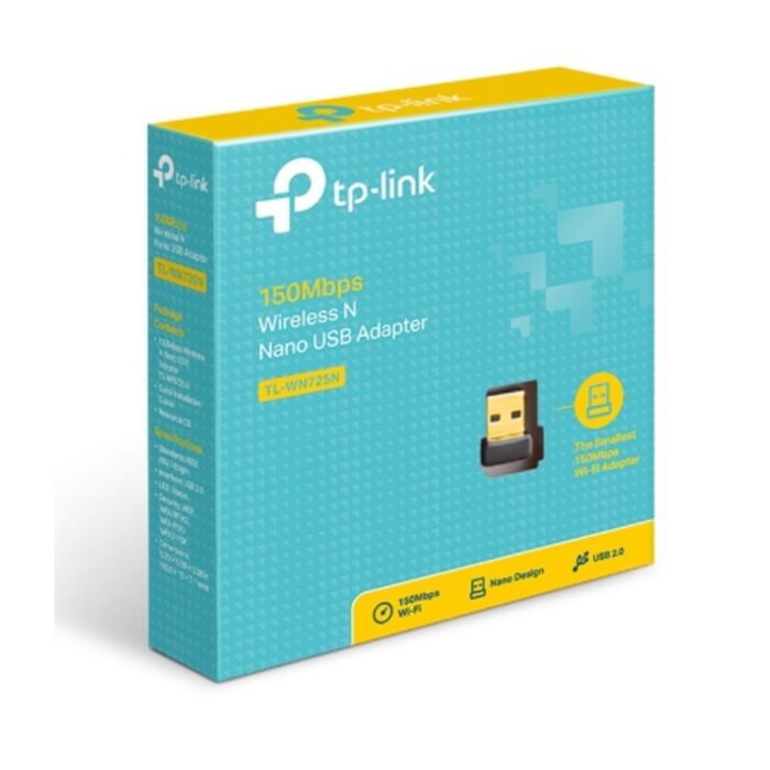 Tp-Link TL-WN725N | 150Mbps Wireless N Nano USB Adapter - Image 5