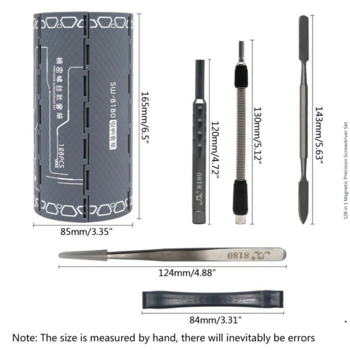 128 in 1 Magnetic Precision Screwdriver Set - Image 4