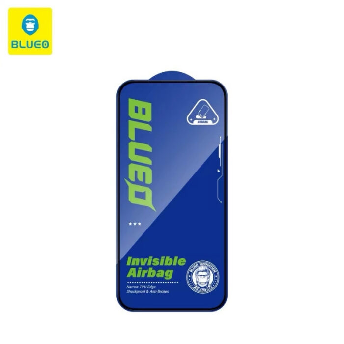 Blueo 3D Invisible Airbag Anti-broken Tempered Glass Screen Protector for for iPhone 17 Pro max / 16  pro max - Image 2