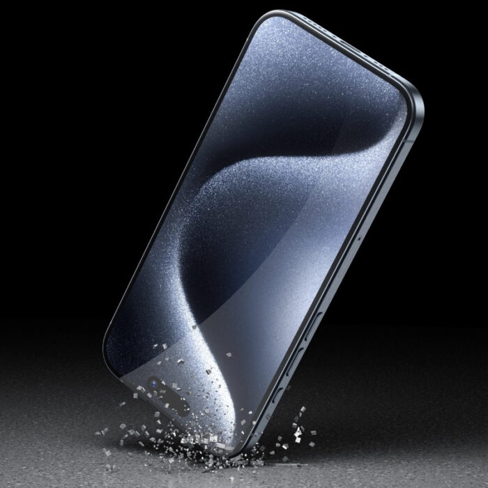 Blueo 3D Invisible Airbag Anti-broken Tempered Glass Screen Protector for for iPhone 17 Pro max / 16  pro max - Image 5